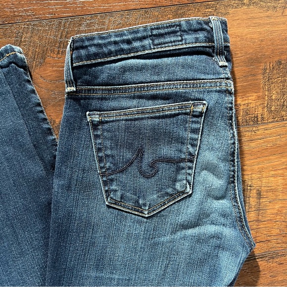 Adriano Goldschmied The Stilt Cigarette Leg Dark Wash Women’s Jeans Size 25R - Picture 3 of 11